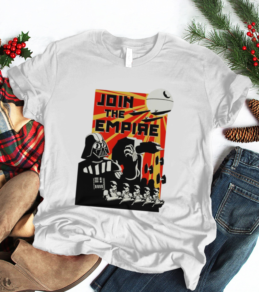 Join The Empire Propaganda Galactic Battle Recruitment T-Shirt