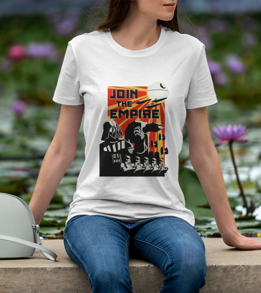 Join The Empire Propaganda Galactic Battle Recruitment T-Shirt
