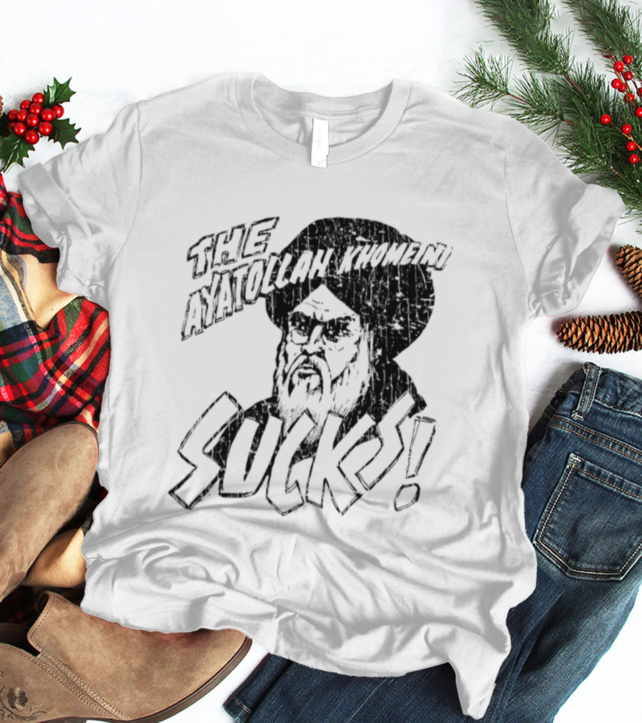 The Ayatollah Khomeini Sucks 1979 T-Shirt