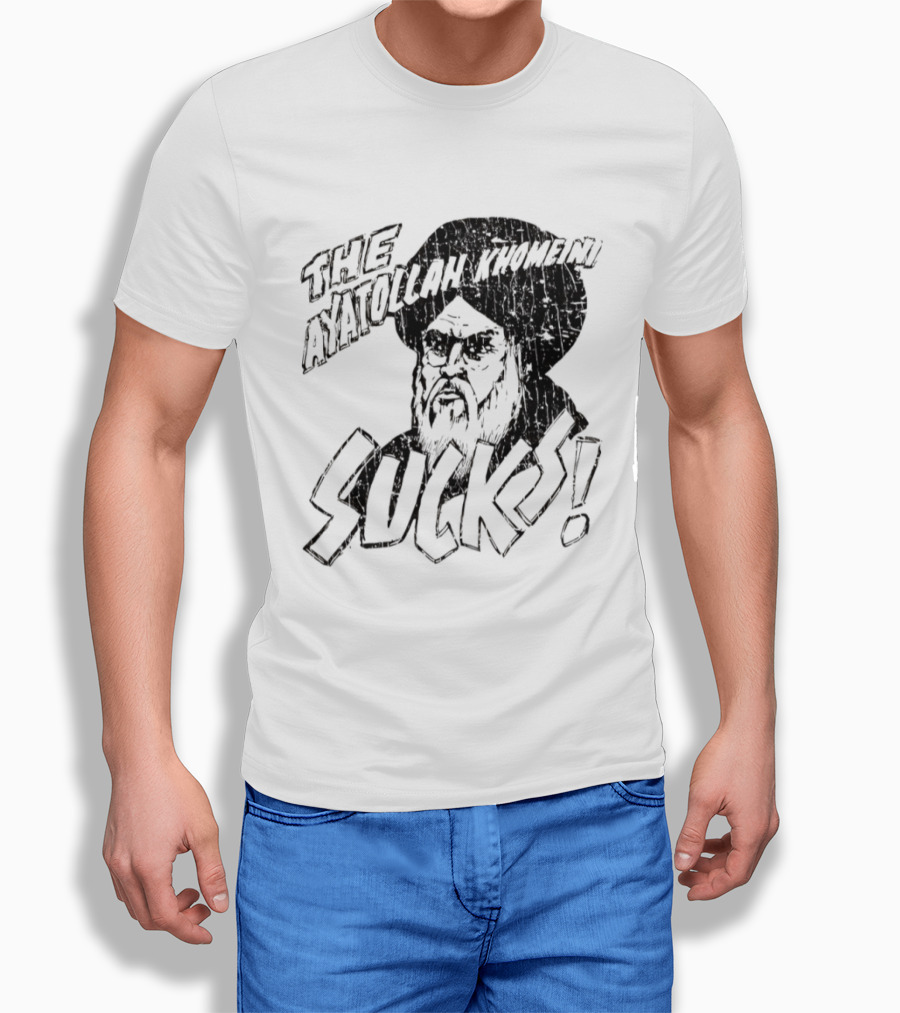 The Ayatollah Khomeini Sucks 1979 T-Shirt