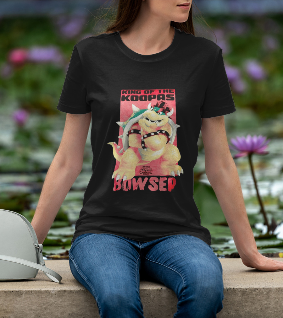 King Of The Koopas Bowser Mario Galaxy Movie T-Shirt