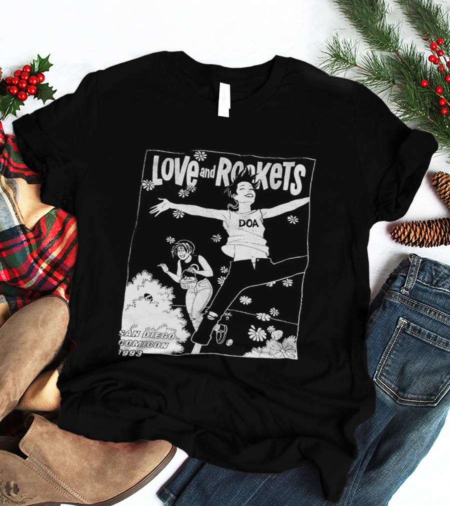 Love And Rockets San Diego Comicon 1993 Classic Cover T-Shirt