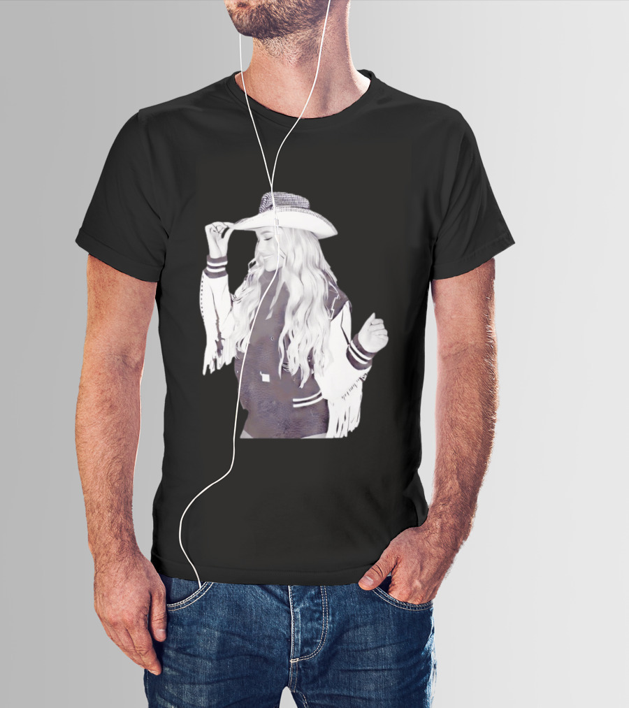 Megan Moroney Cloud 9 Tour 2026 Fringed Cowboy Hat And Jacket T-Shirt