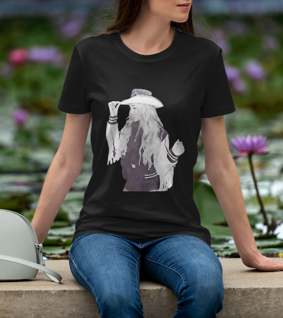 Megan Moroney Cloud 9 Tour 2026 Fringed Cowboy Hat And Jacket T-Shirt