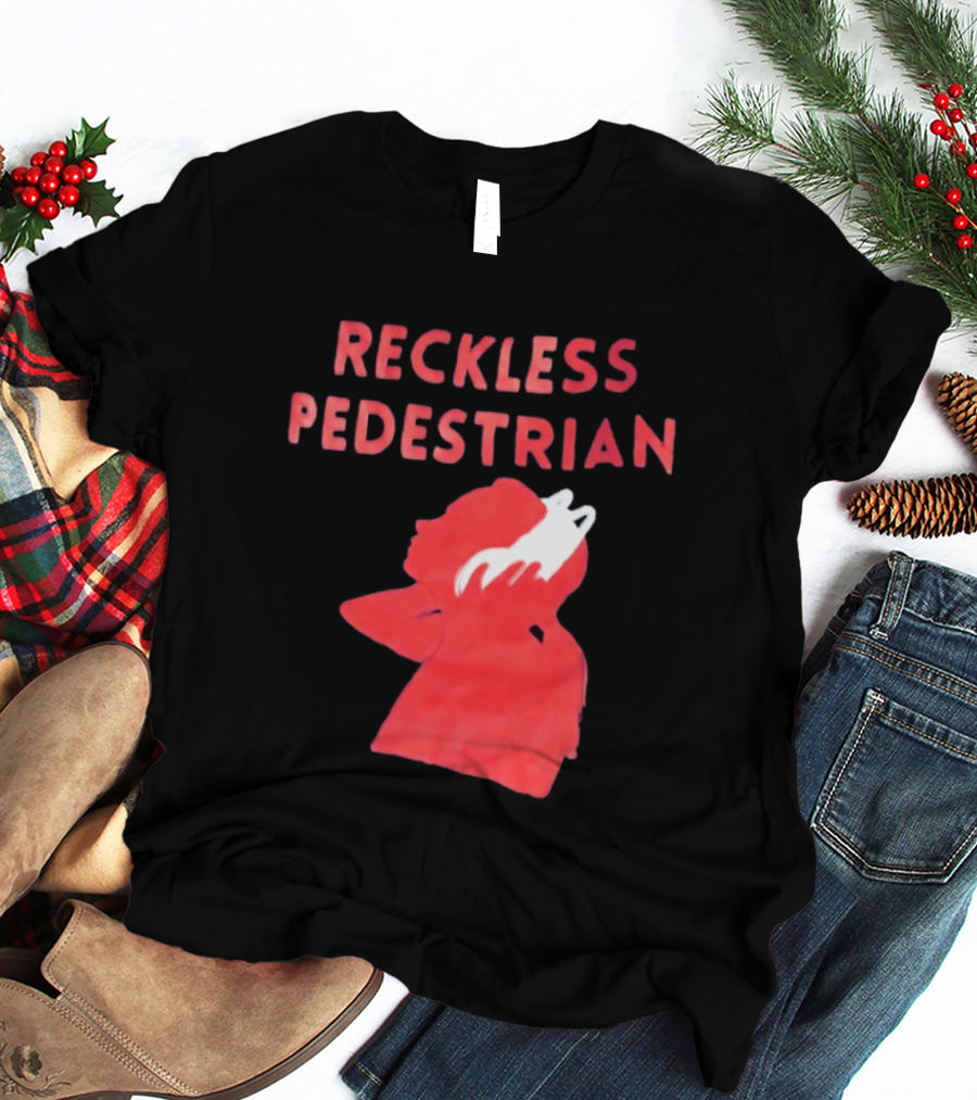 Reckless Pedestrian Bold Red T-Shirt