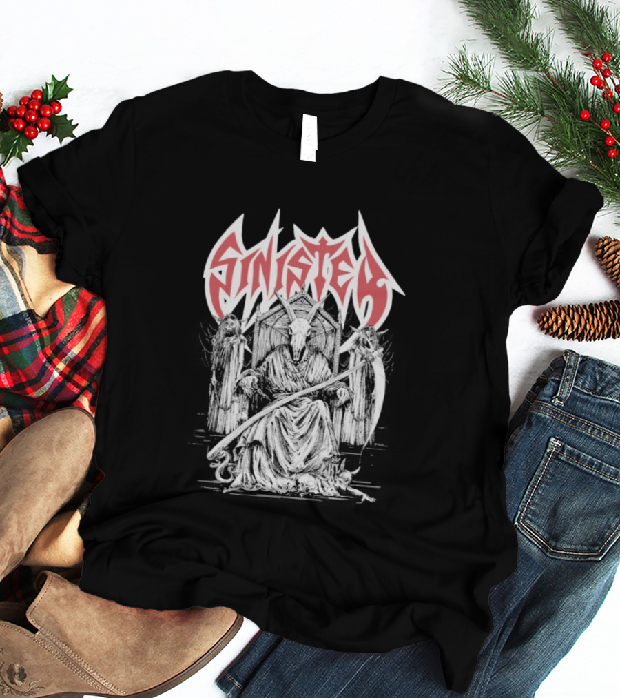 Sinister Entering The Underworld Metal Band T-Shirt