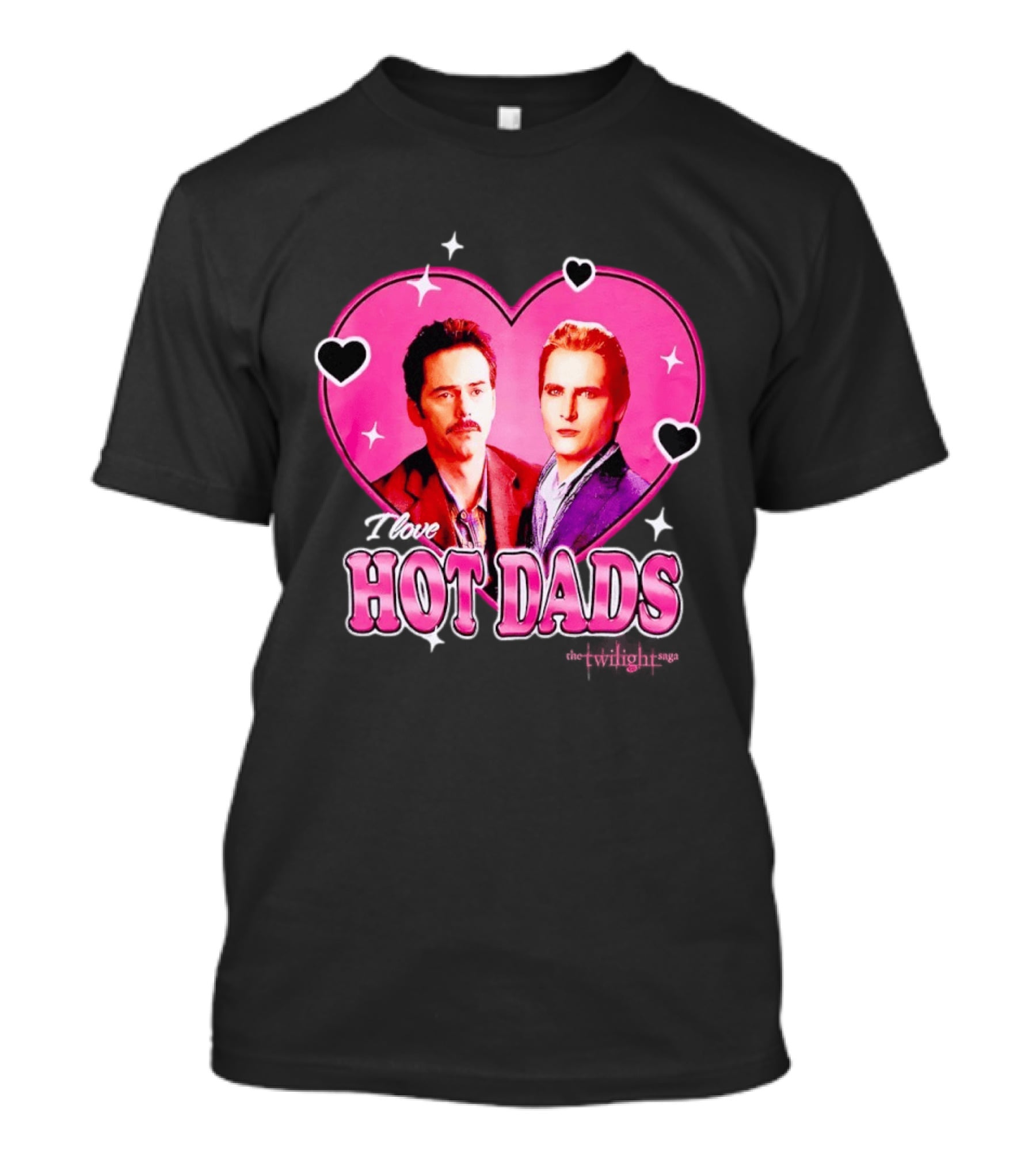 I Love Hot Dads Twilight Saga T-Shirt