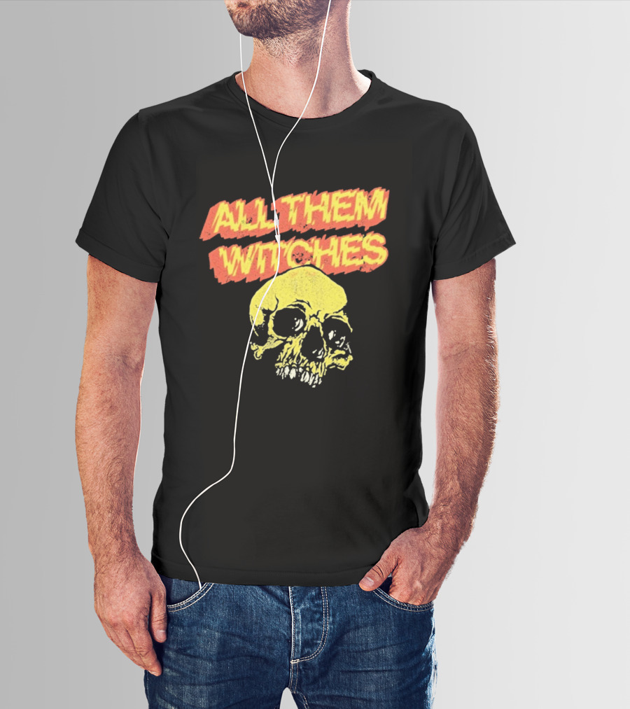 All Them Witches Skull Punk Bold Graphic 2026 T-Shirt