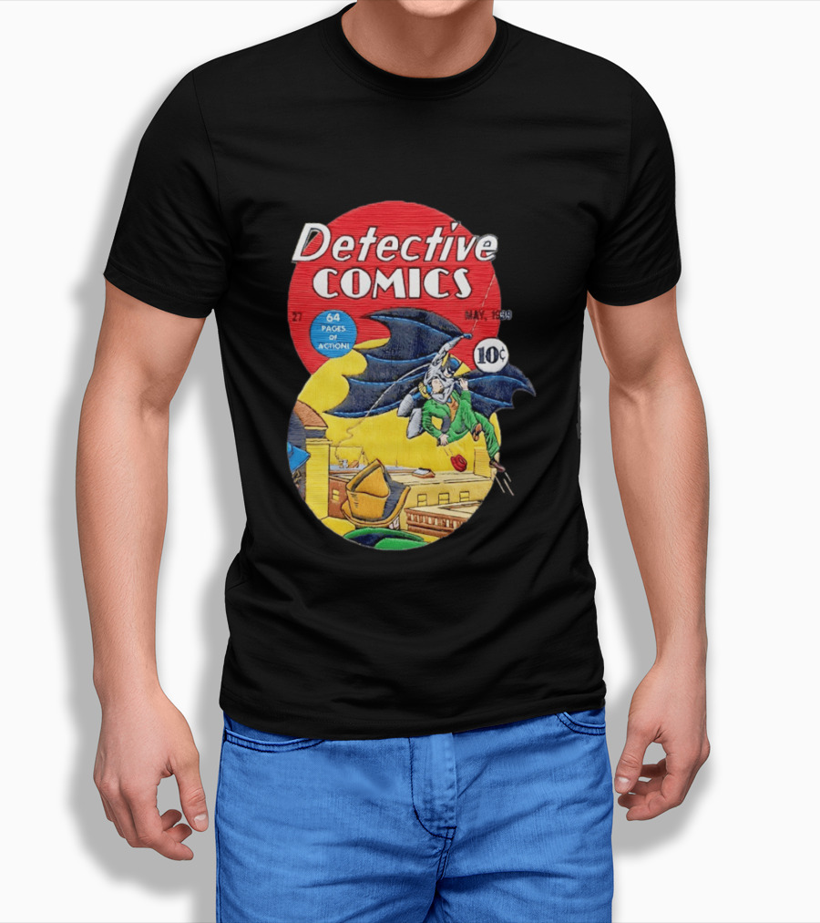 Detective Comics 27 May 1939 Batman 64 Pages Of Action T-Shirt