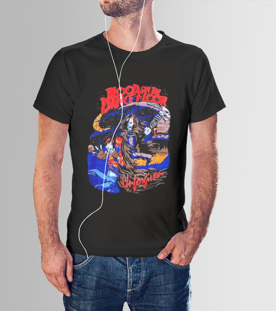 Blood On The Dance Floor Unforgiven Halloween Horror Comic T-Shirt