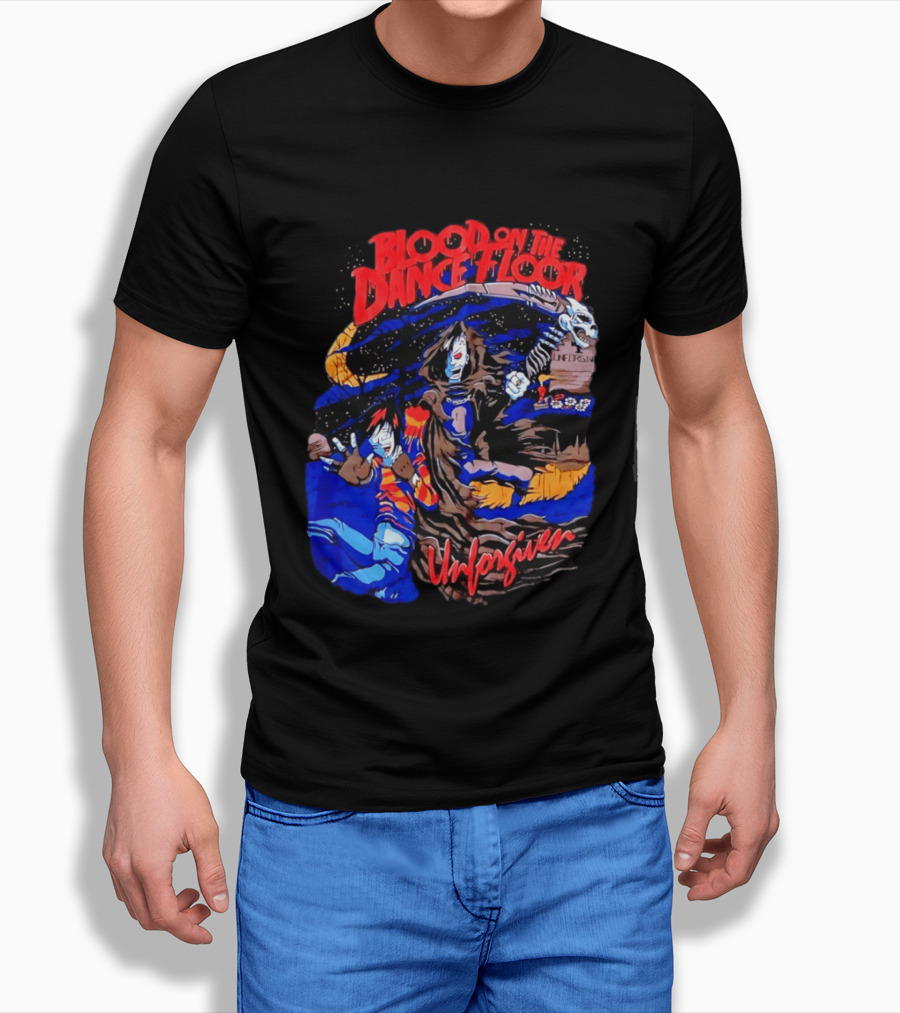 Blood On The Dance Floor Unforgiven Halloween Horror Comic T-Shirt
