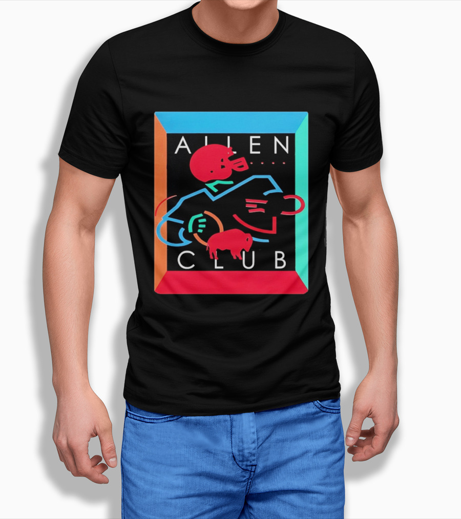 Allen Club Buffalo Bills Helmet Buffalo T-Shirt