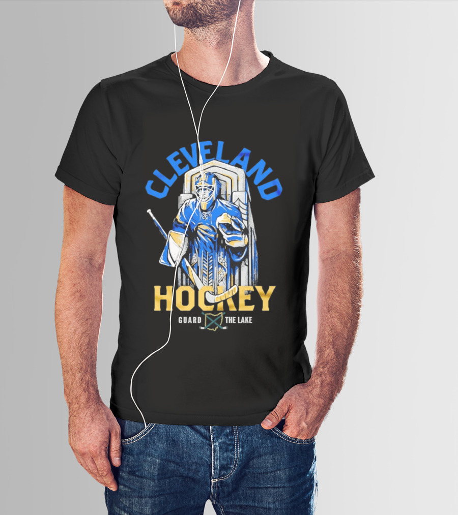 Cleveland Hockey Monsters Guard The Lake T-Shirt