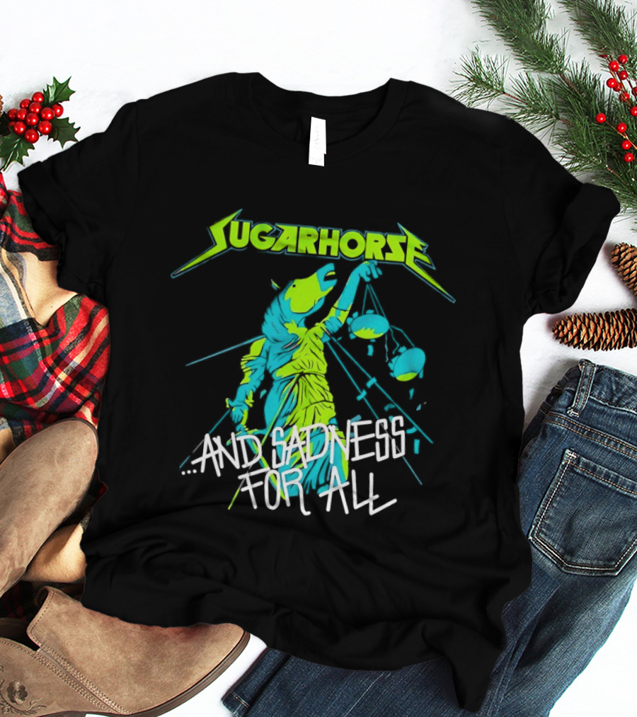 Sugarhorse And Sadness For All Statue T-Shirt