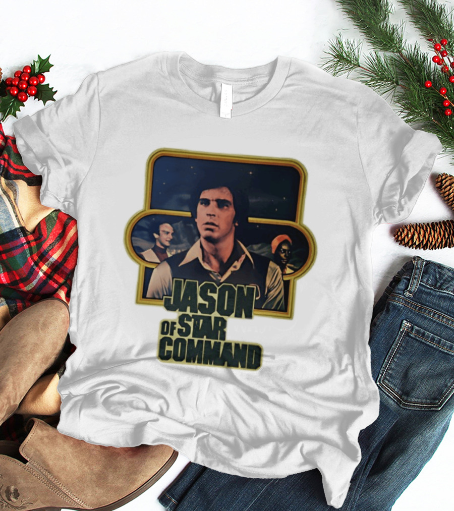 Jason Of Star Command Retro Sci Fi Series Iconic Ensemble T-Shirt