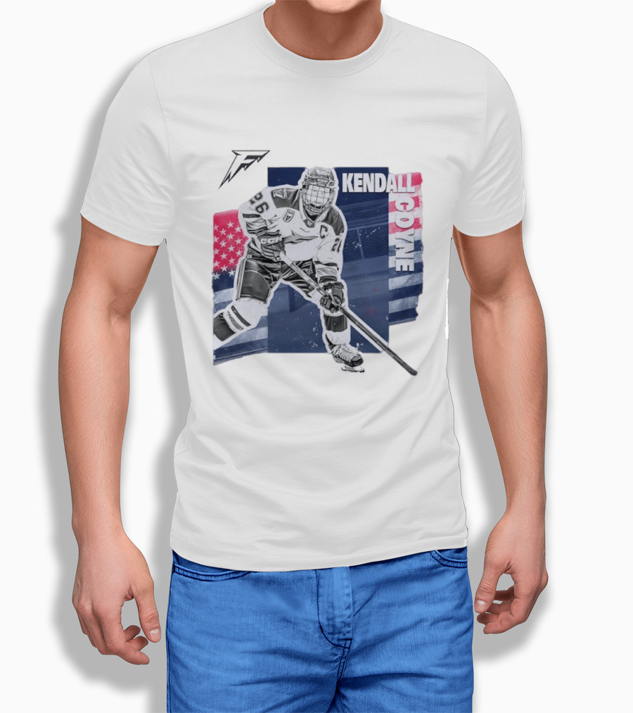 Kendall Coyne Hockey Minnesota Frost Star Player USA T-Shirt