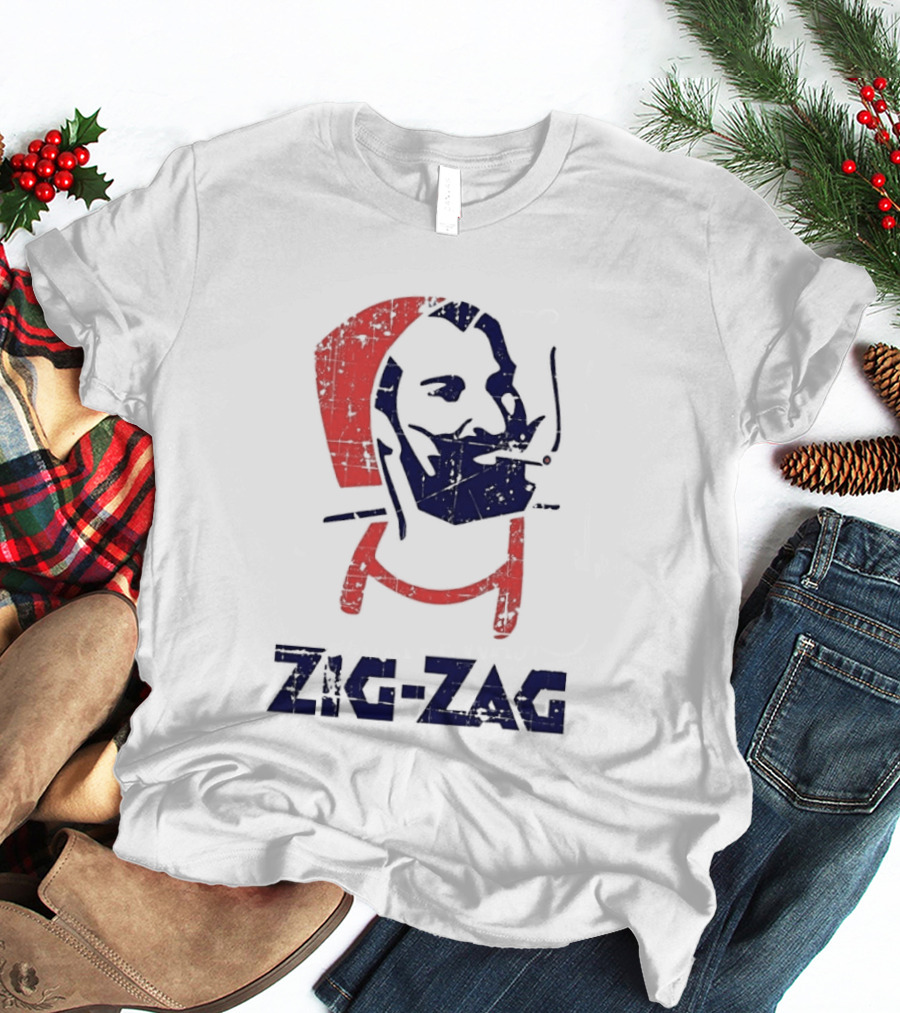 Zig Zag Rolling Papers Cigarette Mocking T-Shirt