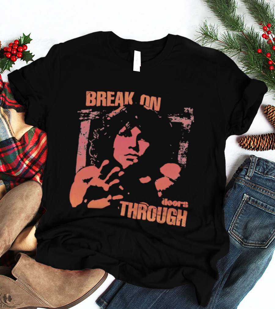 Break On Through The Doors Vintage Music T-Shirt