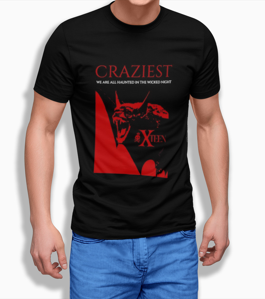 Craziest We Are All Haunted In The Wicked Night Xteen Devil T-Shirt