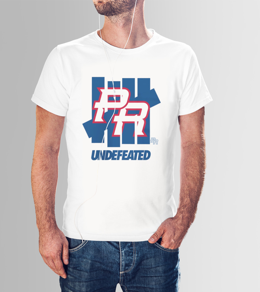 Undefeated PR Baseball Five Strikes T-Shirt