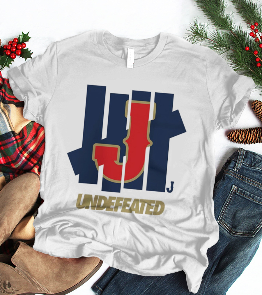 Japan Baseball Undefeated J Iconic Sports Victory T-Shirt