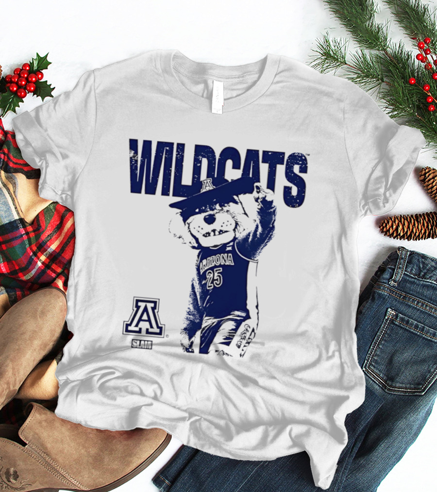Arizona Wildcats Slam Mascot Spirit T-Shirt