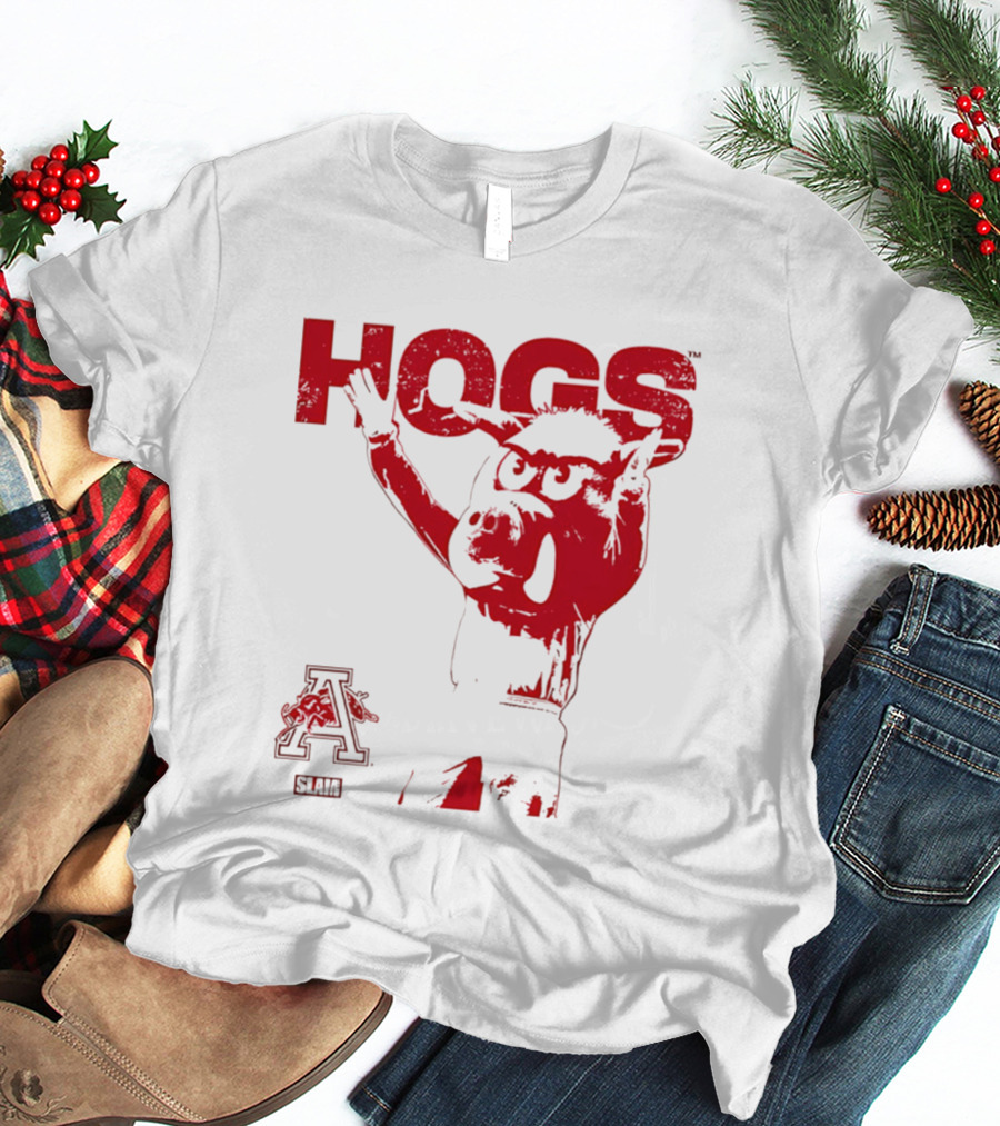 Arkansas Hogs Slam A Mode T-Shirt