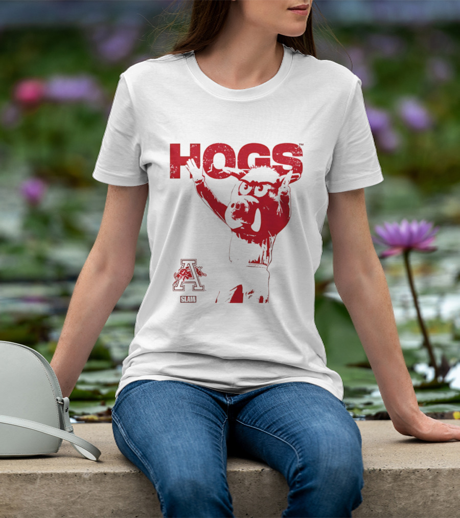 Arkansas Hogs Slam A Mode T-Shirt