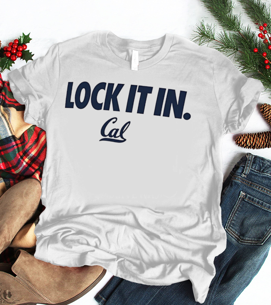 Lock It In Cal Bears 2026 T-Shirt