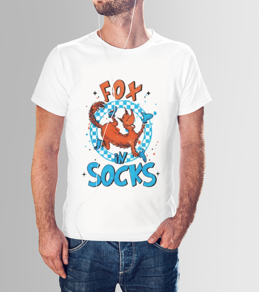Fox In Socks Dr Seuss T-Shirt