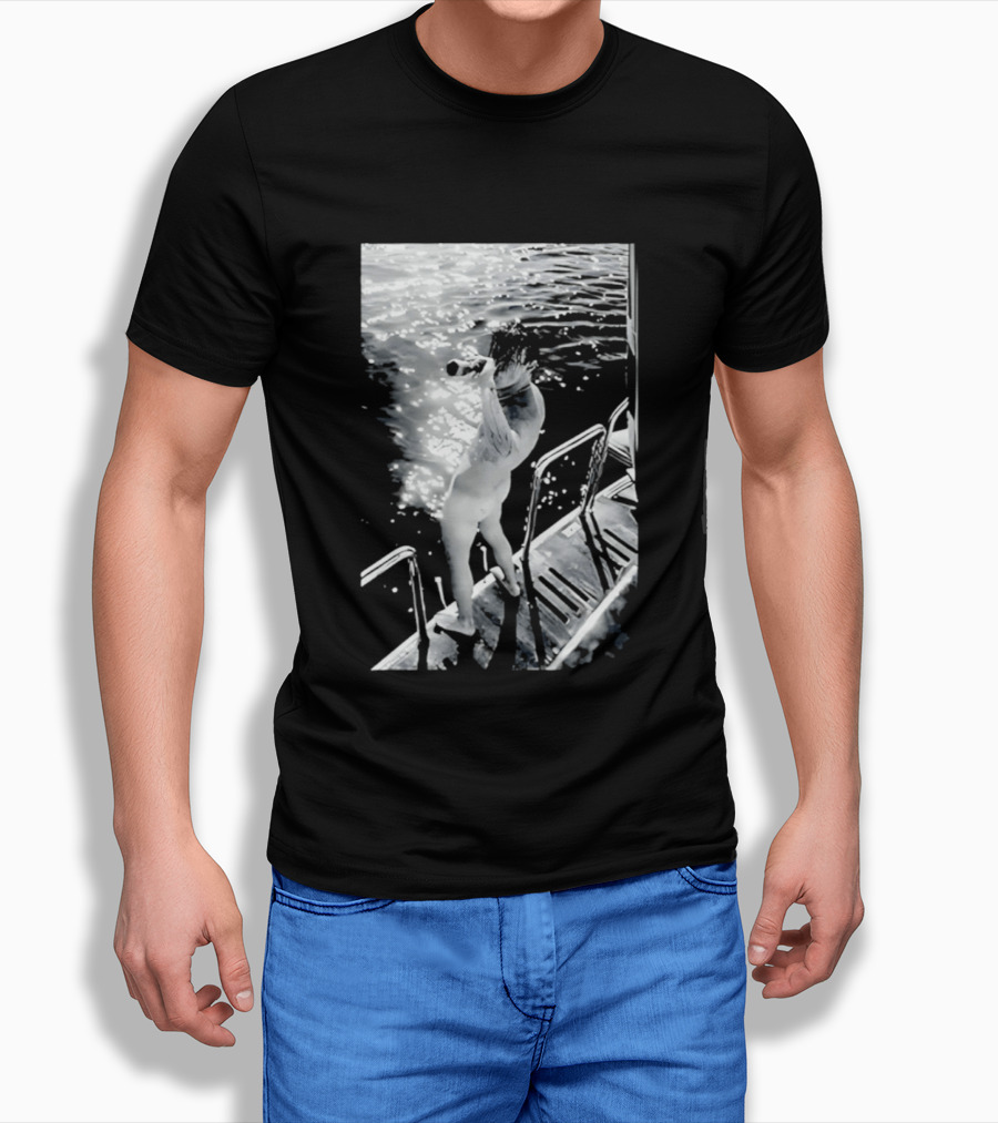 Yungblud Naked And Jumping Into Water Scene T-Shirt