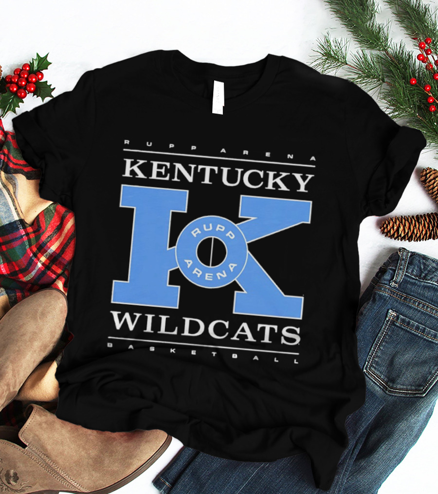 Rupp Arena Kentucky Wildcats Basketball Big K T-Shirt