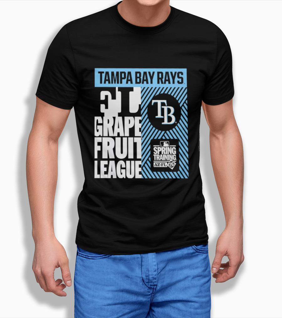Tampa Bay Rays TB Grapefruit League Spring Training 2026 T-Shirt