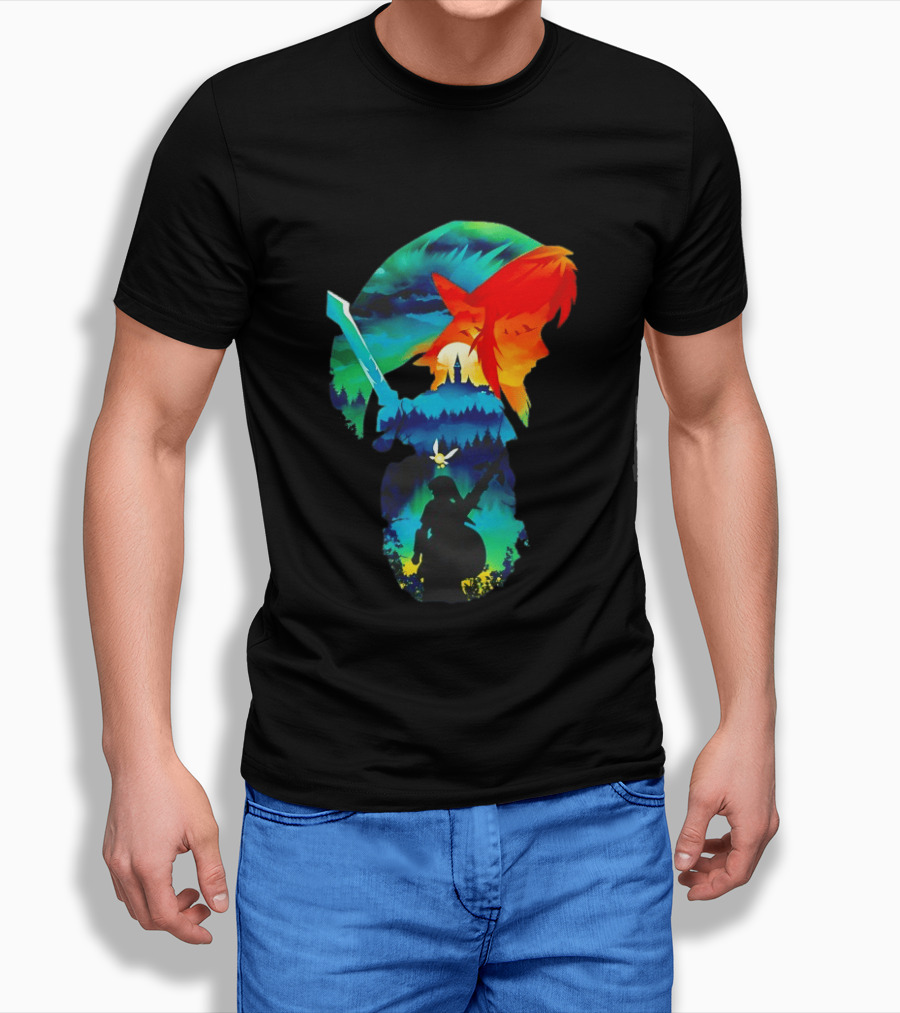 The Legend Of Zelda Link Hero Of Hyrule Adventure T-Shirt