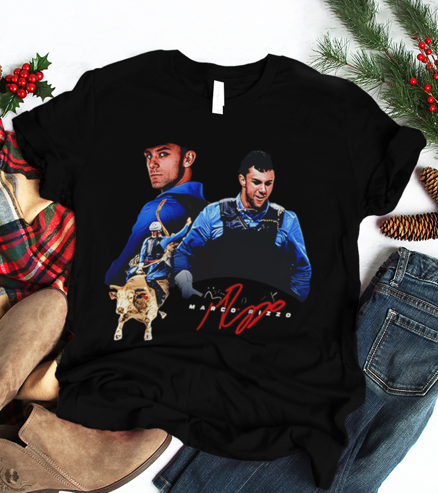 Marco Rizzo Bull Rider Champion Moment T-Shirt