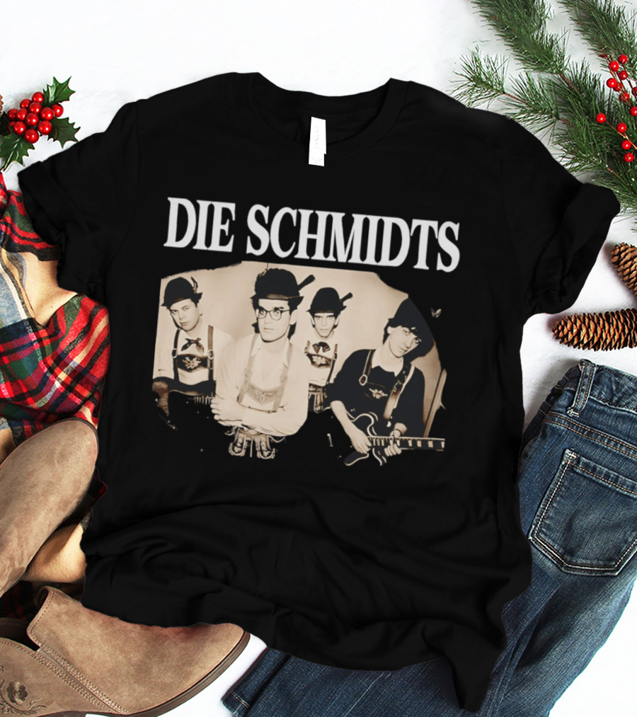 Die Schmidts Oktoberfest Band Bavarian Attire T-Shirt