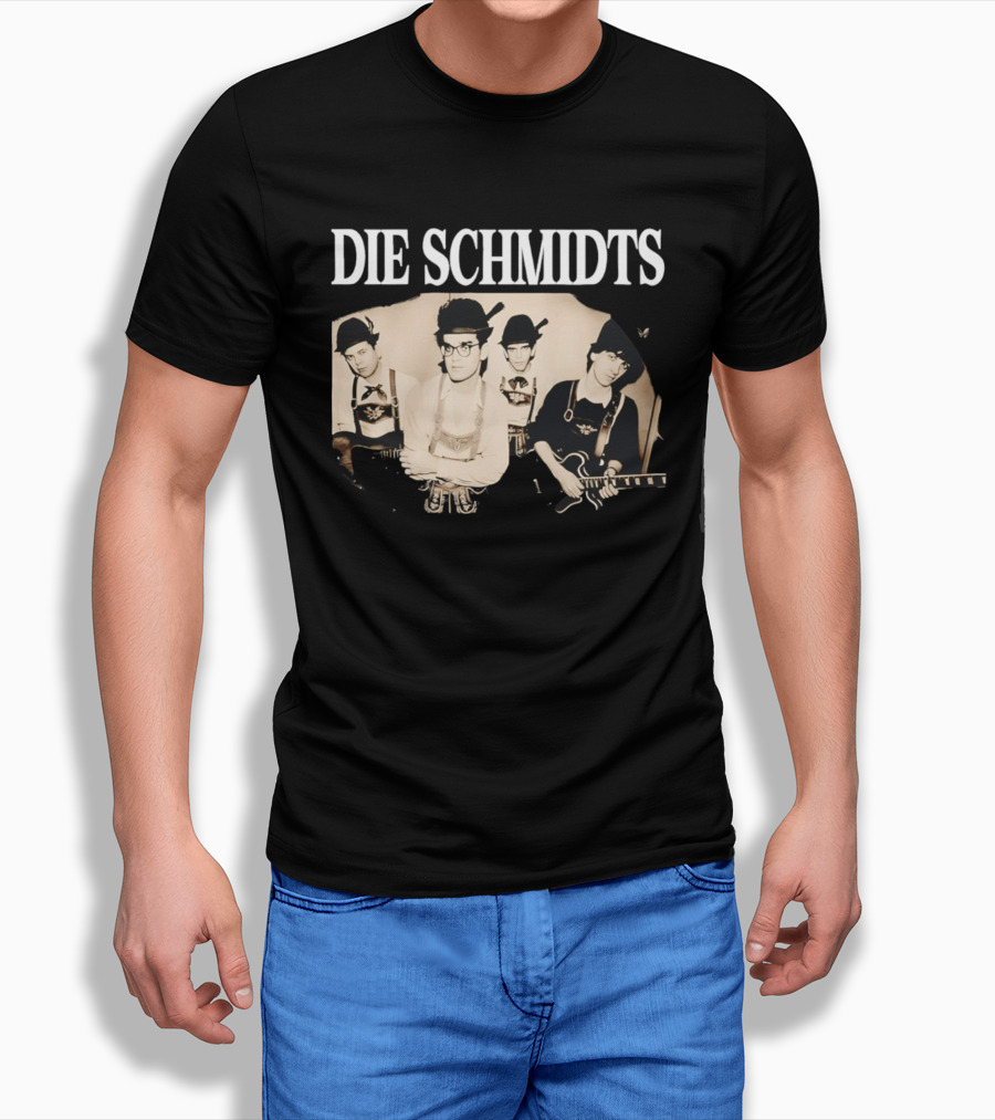 Die Schmidts Oktoberfest Band Bavarian Attire T-Shirt