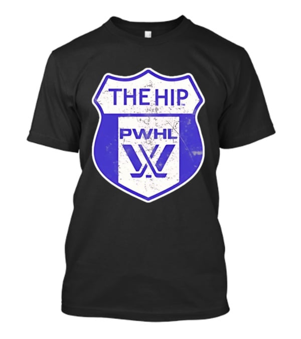 The Hip PWHL Hockey Badge Crest T-Shirt