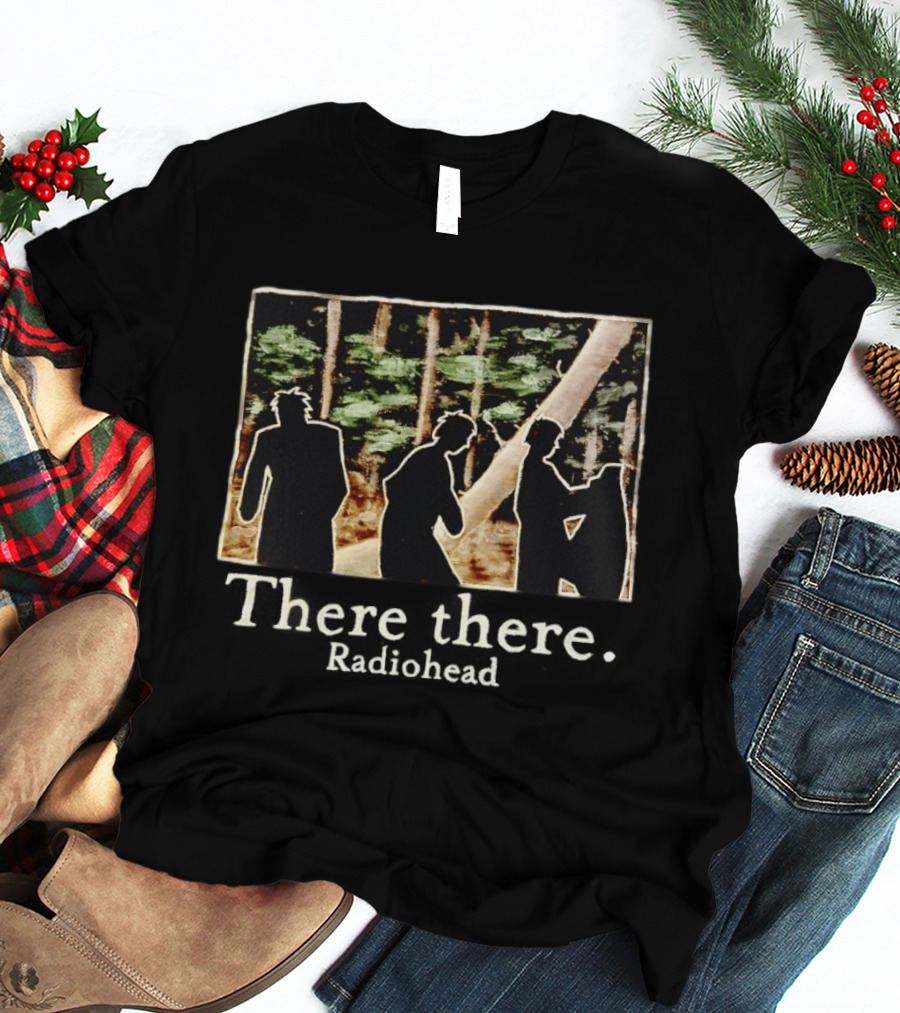 There There Radiohead Silhouettes Forest T-Shirt