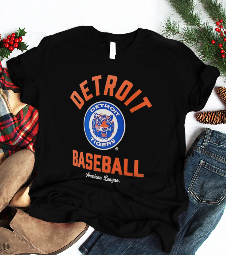 Detroit Tigers Baseball American League T-Shirt