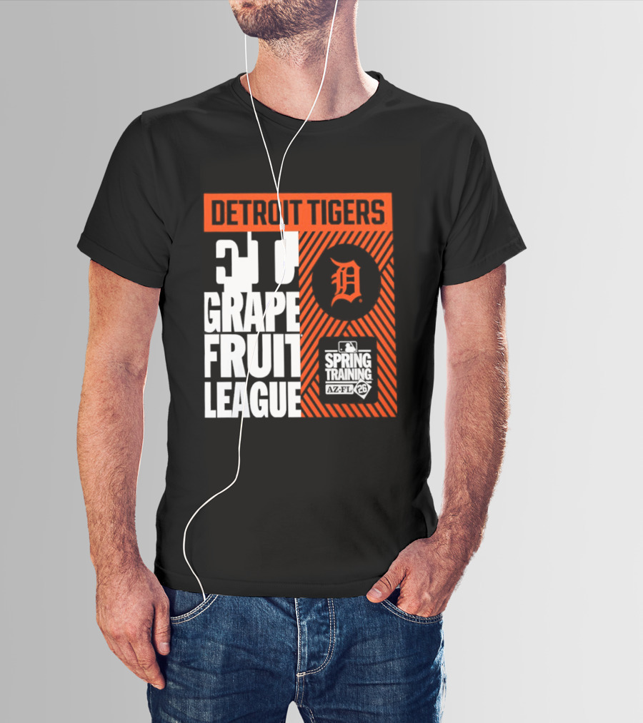 Detroit Tigers Grapefruit League Spring Training 2026 T-Shirt