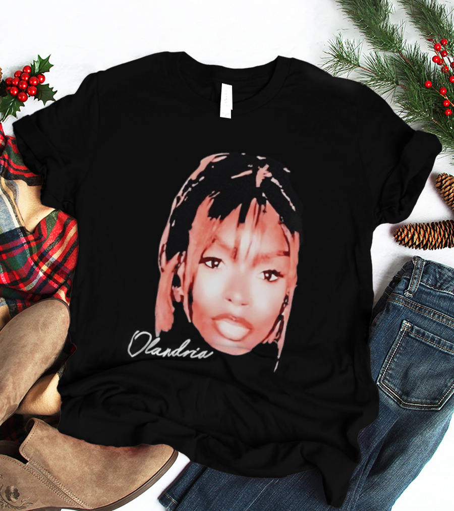 Olandria Carthen Big Face Bold Expression Trend T-Shirt