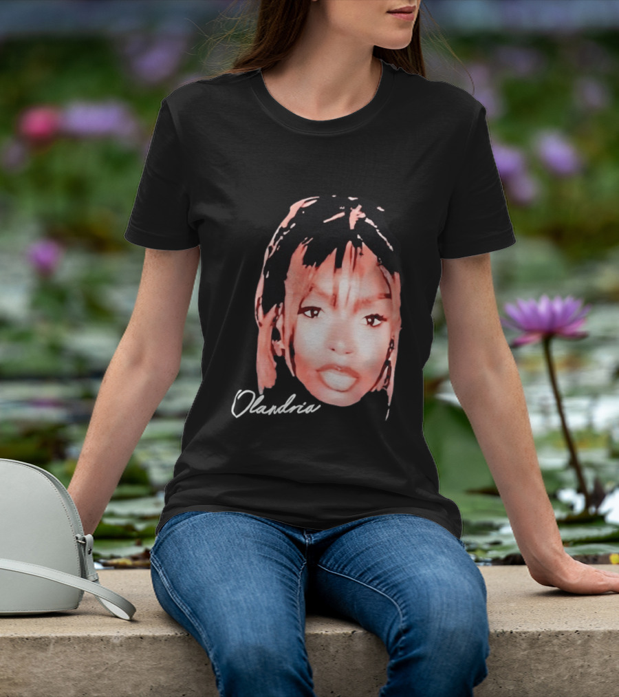 Olandria Carthen Big Face Bold Expression Trend T-Shirt