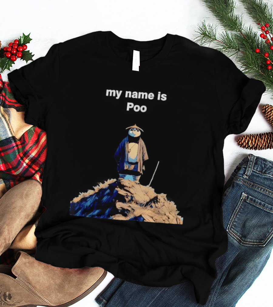 Kung Fu Panda My Name Is Poo T-Shirt