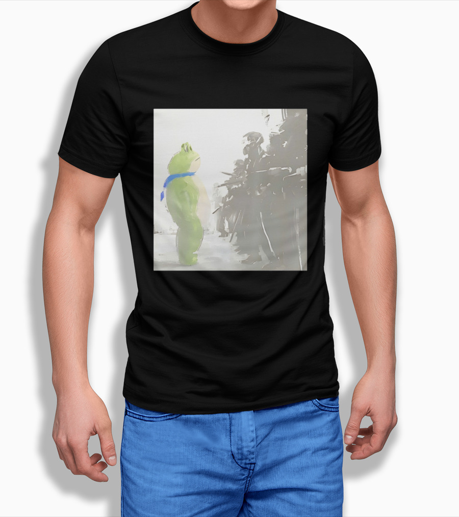 I Stand With Portland Frog Protest Rally Solidarity T-Shirt