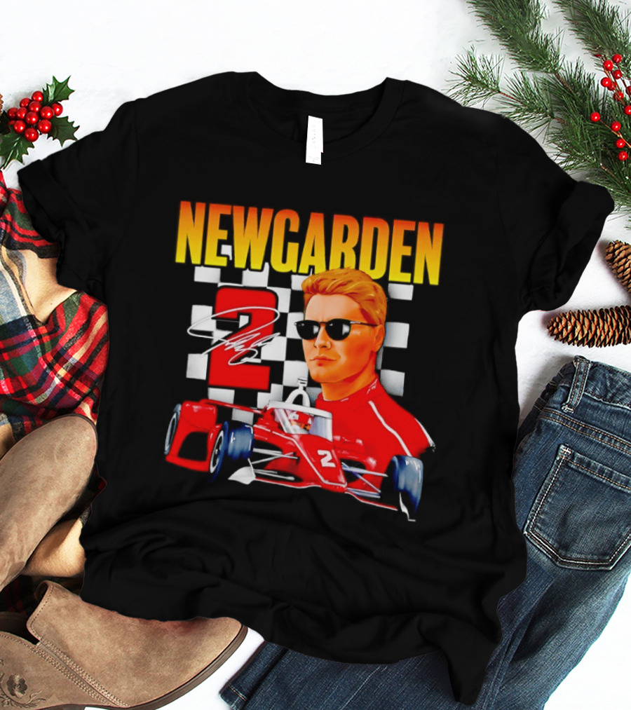 Newgarden No 2 Racing Team Penske Dallara Chevrolet IndyCar Series T-Shirt