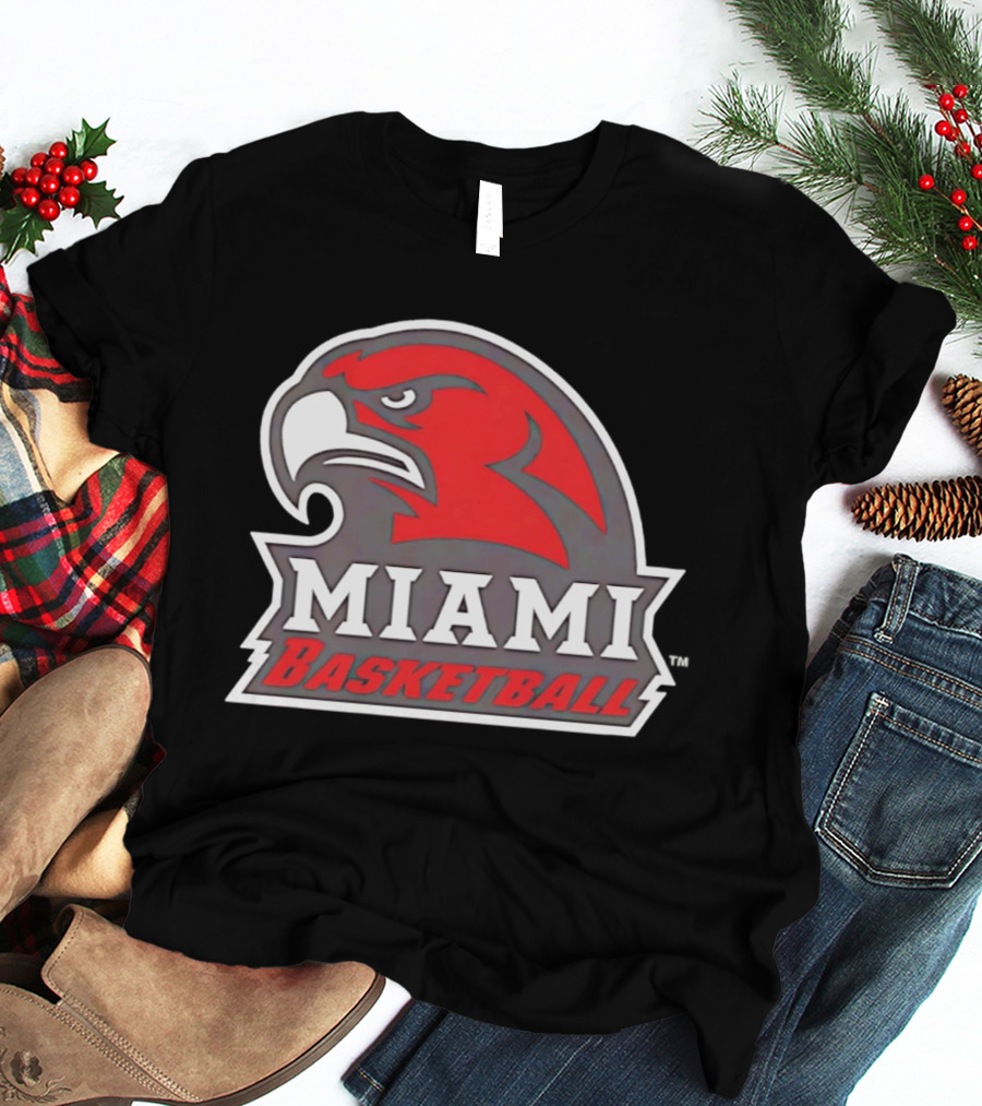 Miami RedHawks Basketball Team 2026 T-Shirt