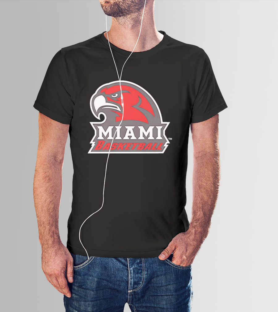 Miami RedHawks Basketball Team 2026 T-Shirt
