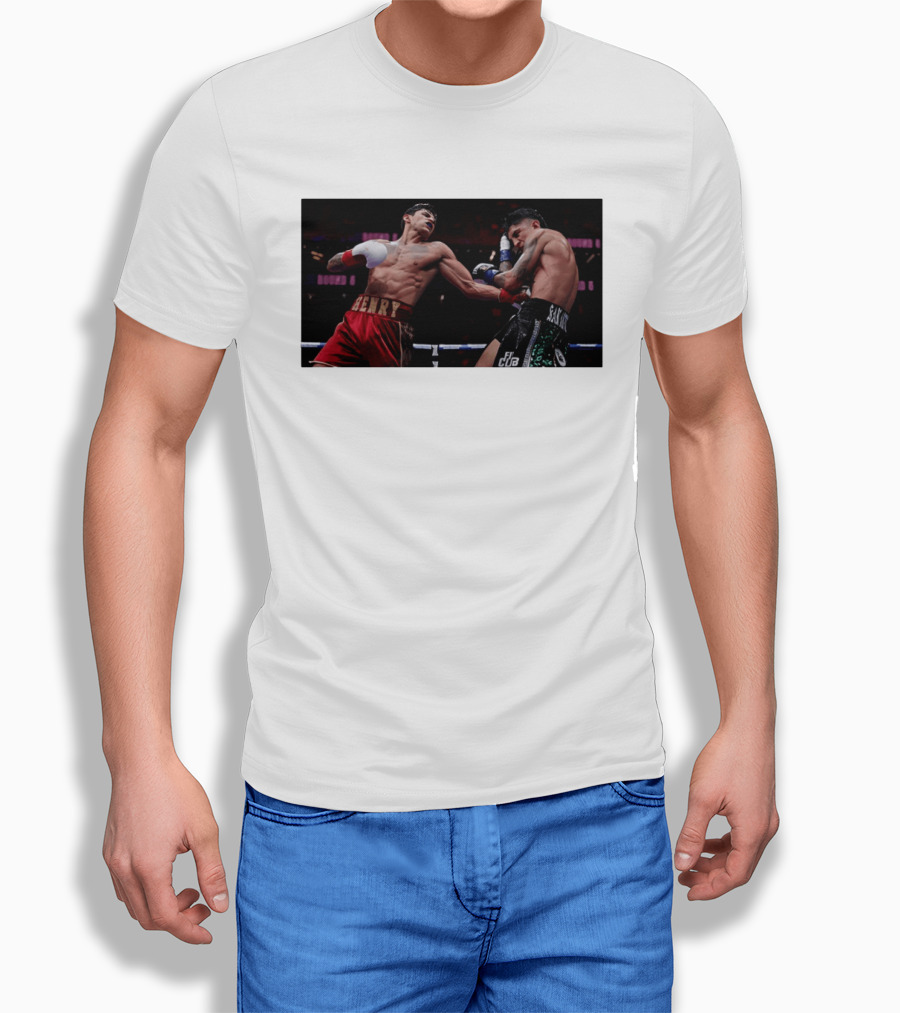 Ryan Garcia Vs Mario Barrios Boxing Match Action Round 6 T-Shirt