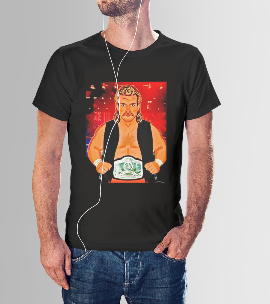 Magnum TA Wrestling Champion Belt T-Shirt